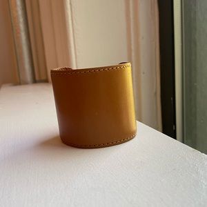 JCREW Leather Cuff Bracelet - Perfect Condition
